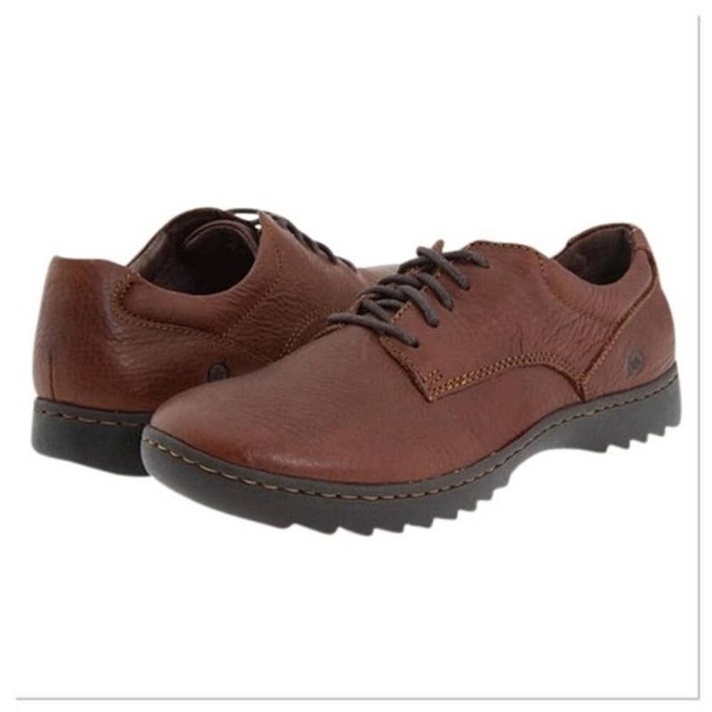 Born Hazelle Brown Leather Oxford Shoes 8 / 39
